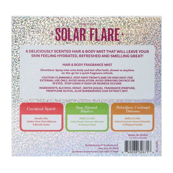 🔥Solar Flare Limited Edition Fragrance Mist Trio 3-Pack 1.7oz🔥 - Picture 3 of 3